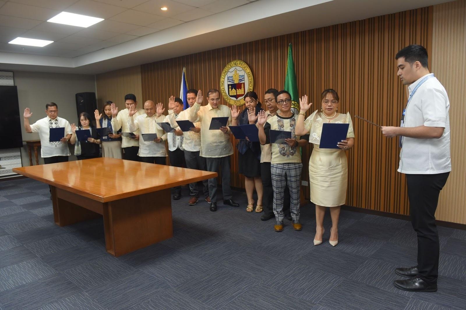 Mayor Vico Sotto leads oath-taking of PRSP Board for 2026-2027