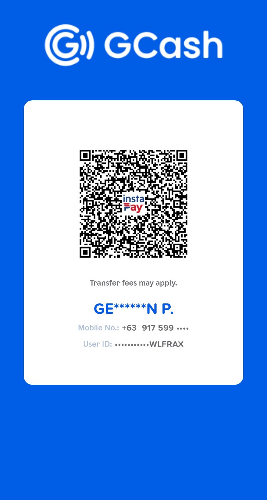 gcash QR code